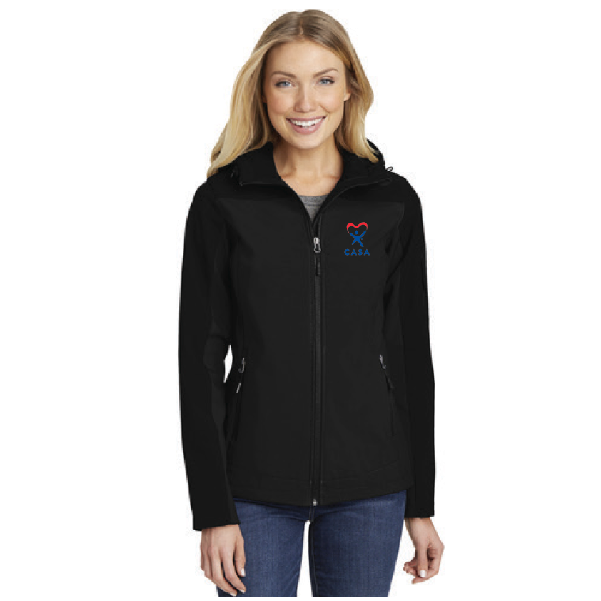 L335 | Port Authority Women's Hooded Core Soft Shell Jacket