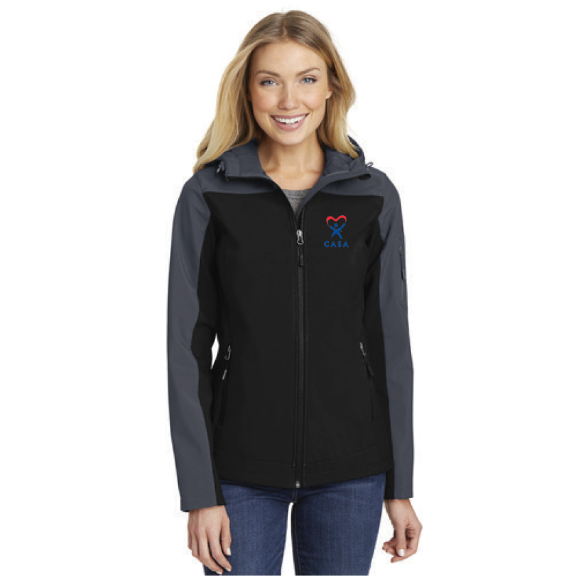 L335 | Port Authority Women's Hooded Core Soft Shell Jacket